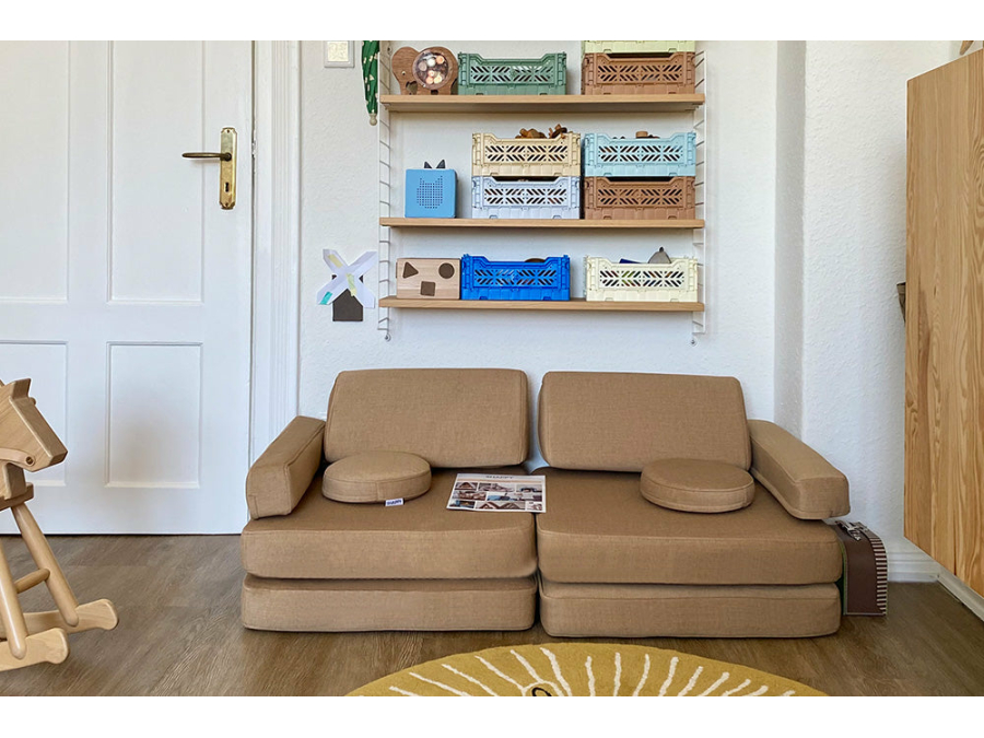 Shappy Original Speelbank Mini - Ultra plush - Camel - Afbeelding 2