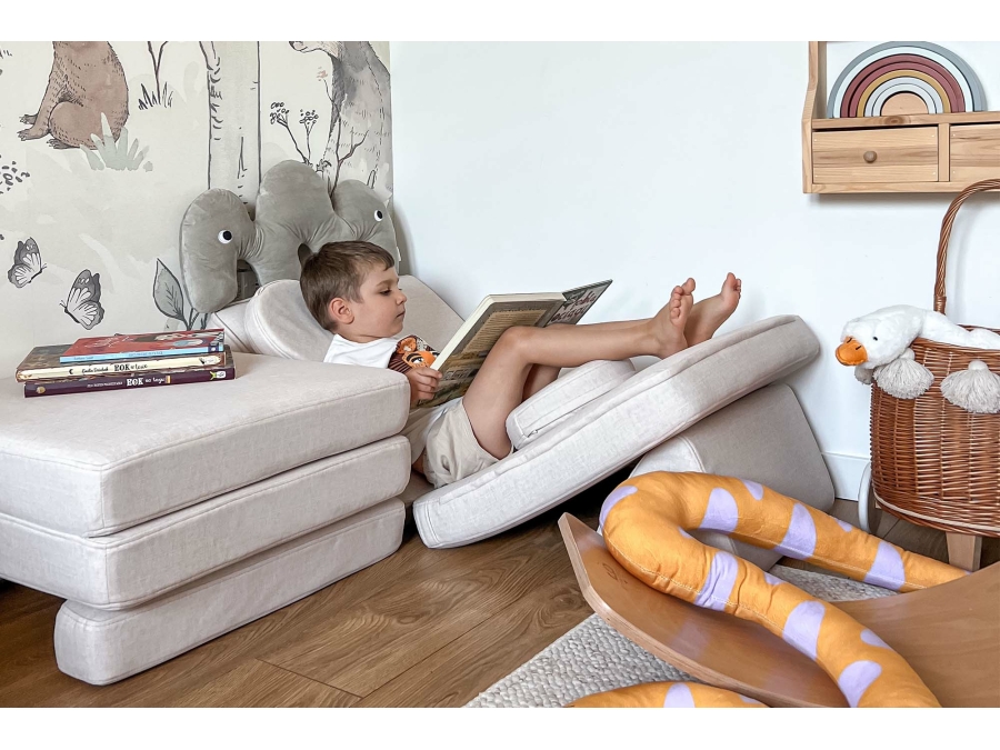 Shappy Original Speelbank Mini - Ultra plush - Soft Beige - Afbeelding 4