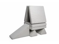 Shappy Original glijbaan - Ribstof - Pebble - Afbeelding 2