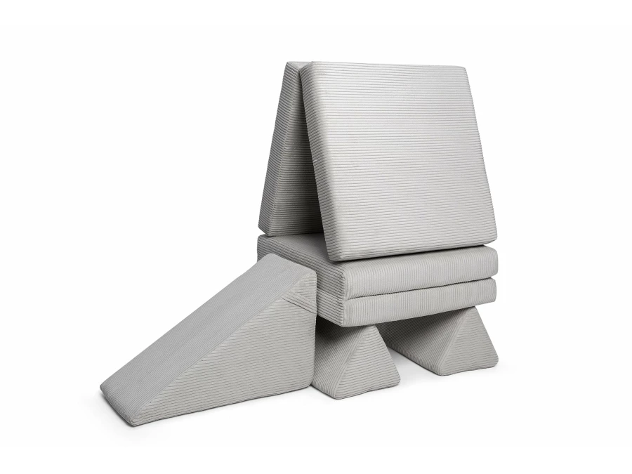 Shappy Original glijbaan - Ribstof - Pebble - Afbeelding 2