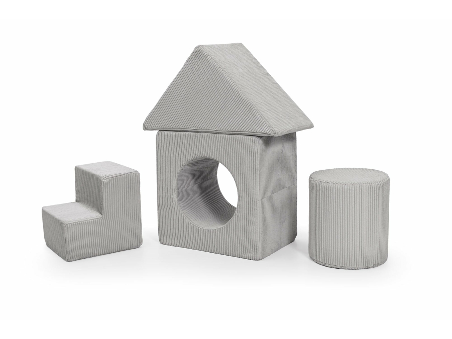 Shappy speelset - Ribstof - Pebble - Afbeelding 2