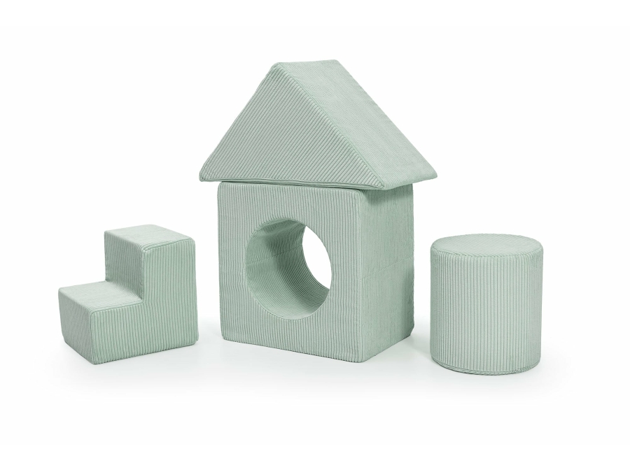 Shappy speelset - Ribstof - Peppermint - Afbeelding 2
