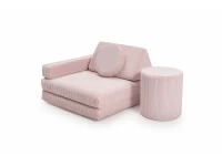 Shappy Original poef - Ribstof - Candy - Afbeelding 2