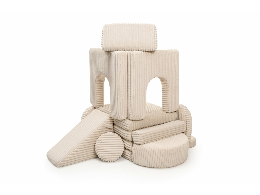 Shappy Pure Bogen - Ribstof Wafel - Cream Beige - Afbeelding 2