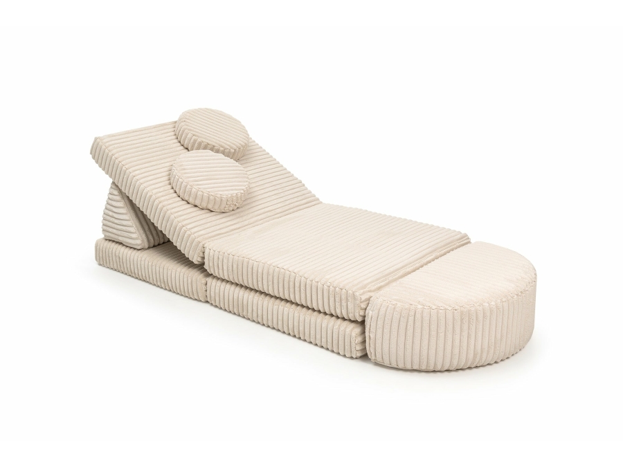 Shappy Pure schommel - Ribstof Wafel - Cream Beige - Afbeelding 3