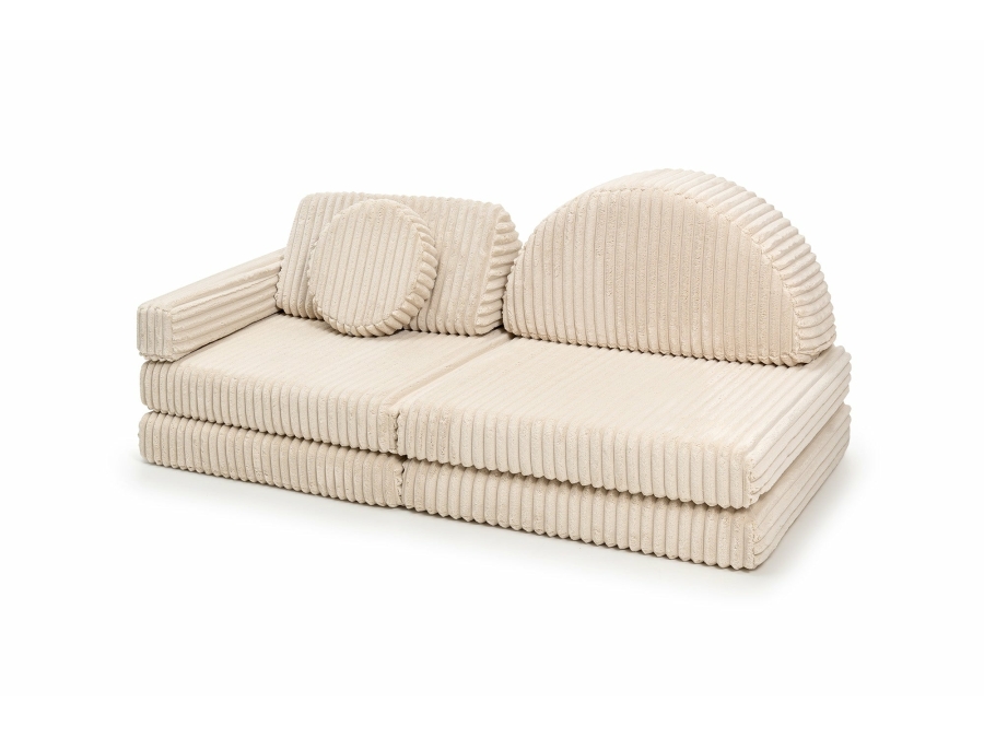 Shappy Pure schommel - Ribstof Wafel - Cream Beige - Afbeelding 4