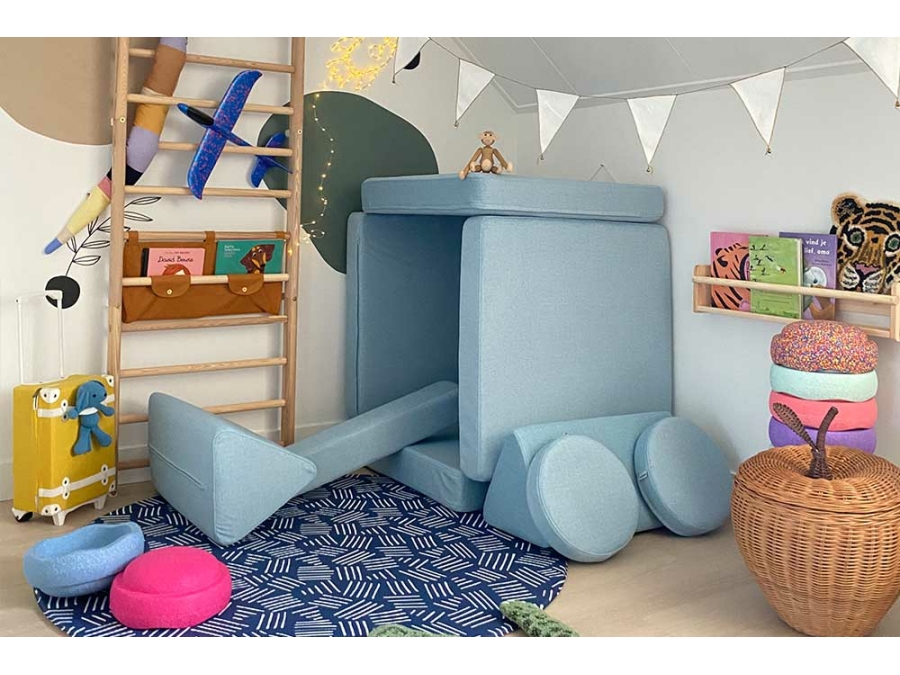 Shappy Original Speelbank - Ultra plush - Sky Blue - Afbeelding 6