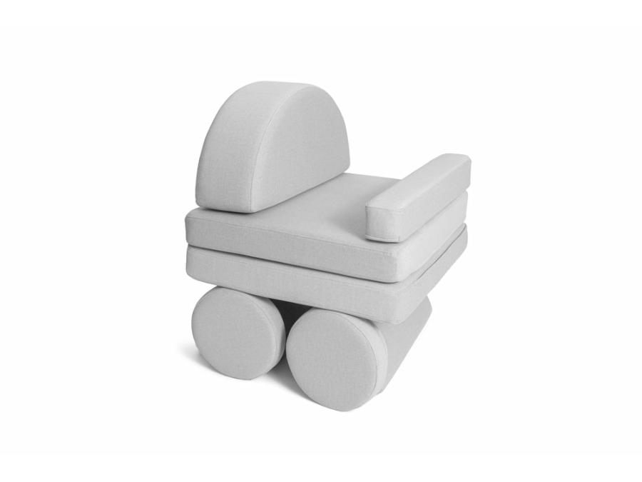 Shappy Original schommel - Ultra plush - Light Grey - Afbeelding 4