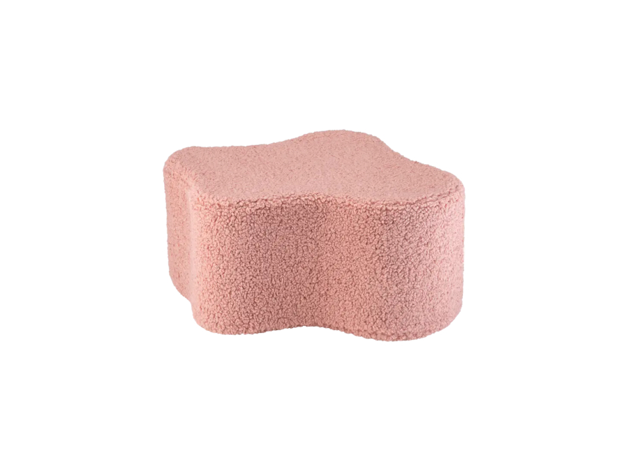 WigiWama cloud poef - Guava Pink