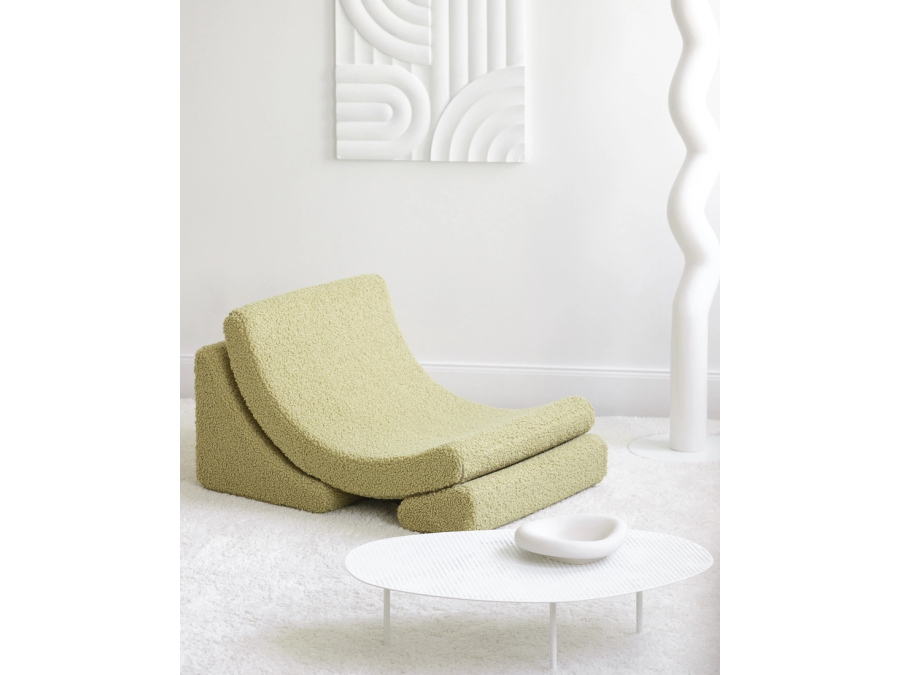 WigiWama moon chair - Matcha - Afbeelding 3