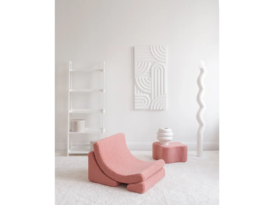 WigiWama moon chair - Guava Pink - Afbeelding 5