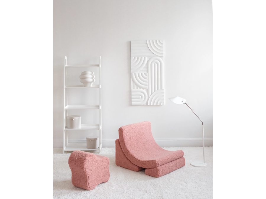 WigiWama moon chair - Guava Pink - Afbeelding 4