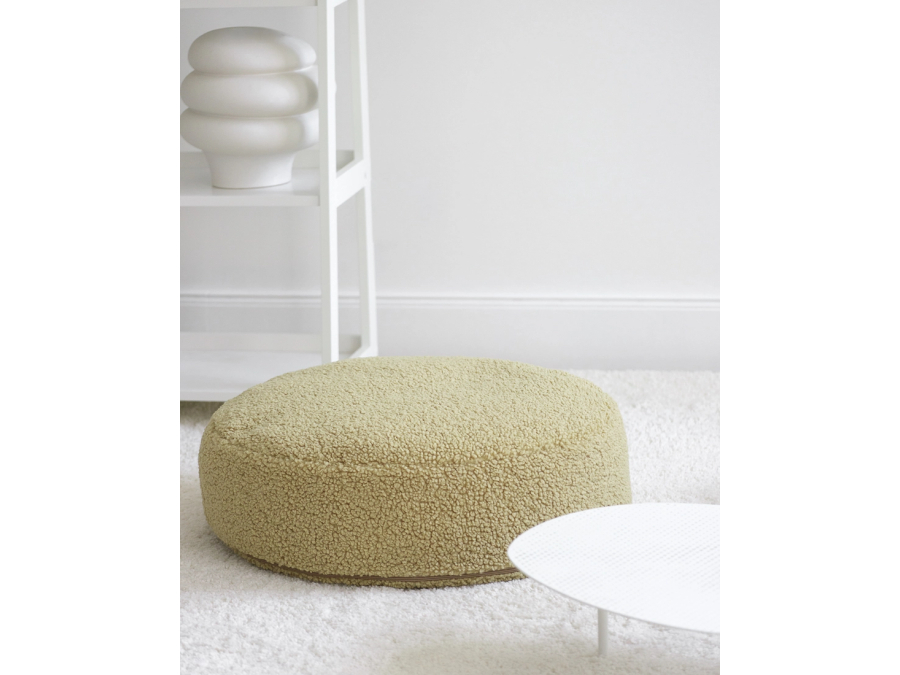 WigiWama ronde ottoman - Matcha - Afbeelding 2