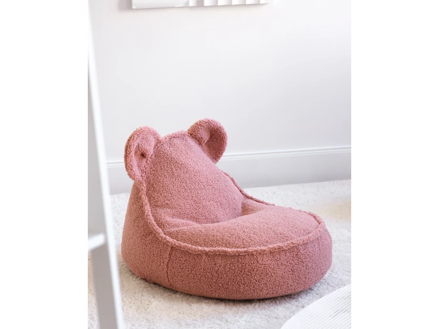 WigiWama bear beanbag - Guava Pink - Afbeelding 2