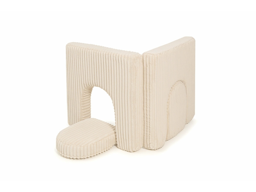 Shappy Pure Bogen - Ribstof Wafel - Cream Beige