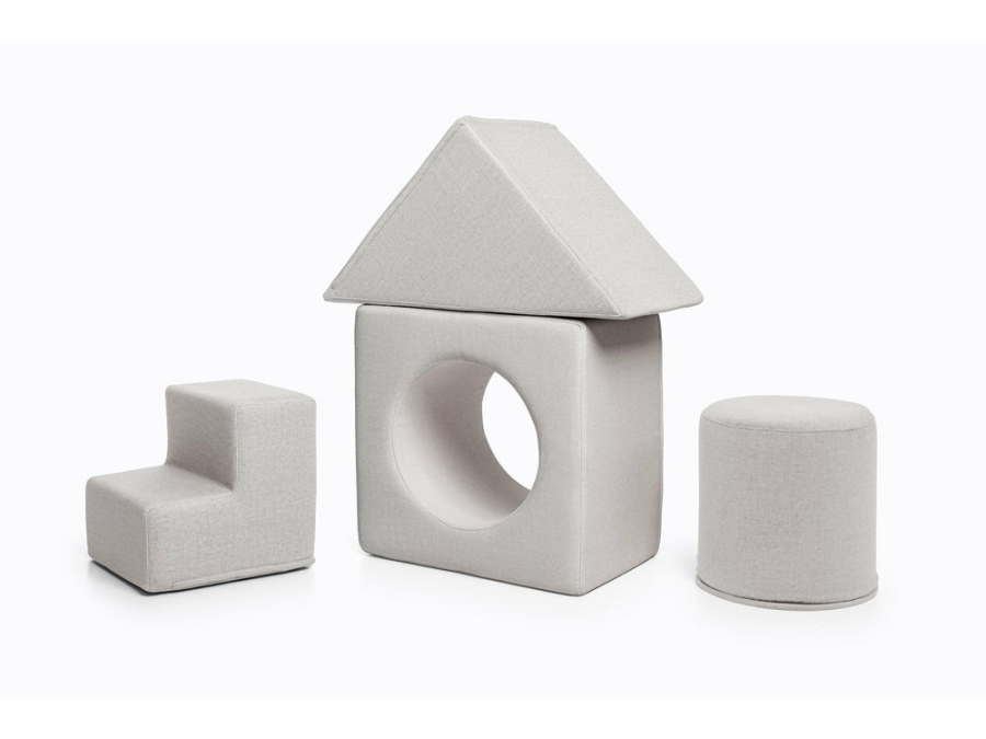 Shappy speelset - Ultra plush - Light Grey - Afbeelding 3