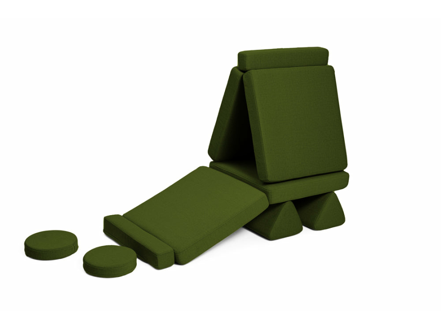 Shappy Original Speelbank Mini - Ultra plush - Bottle Green - Afbeelding 2