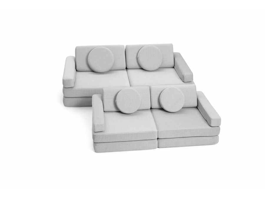 Shappy Original Speelbank Mini - Ultra plush - Light Grey - Afbeelding 8