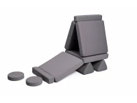 Shappy Original Speelbank Mini - Ultra plush - Dark Grey - Afbeelding 3