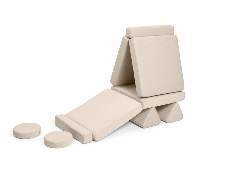 Shappy Original Speelbank Mini - Ultra plush - Soft Beige - Afbeelding 3