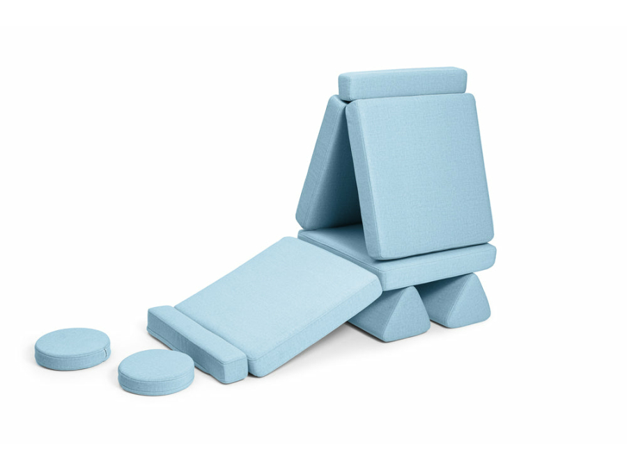 Shappy Original Speelbank Mini - Ultra plush - Sky Blue - Afbeelding 6