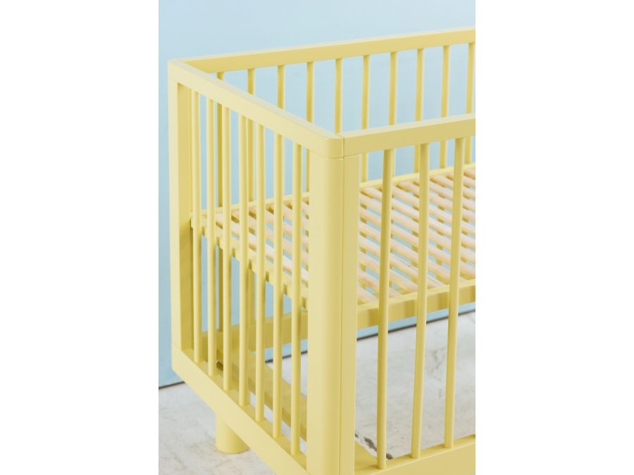 Karl & Fric Nox ledikant 60x120 - Geel - Afbeelding 3