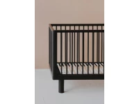 Karl & Fric Nox ledikant 60x120 - Black Satin - Afbeelding 6