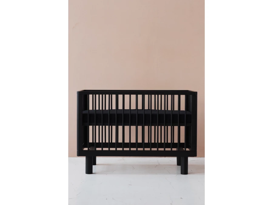 Karl & Fric Nox ledikant 60x120 - Black Satin - Afbeelding 7