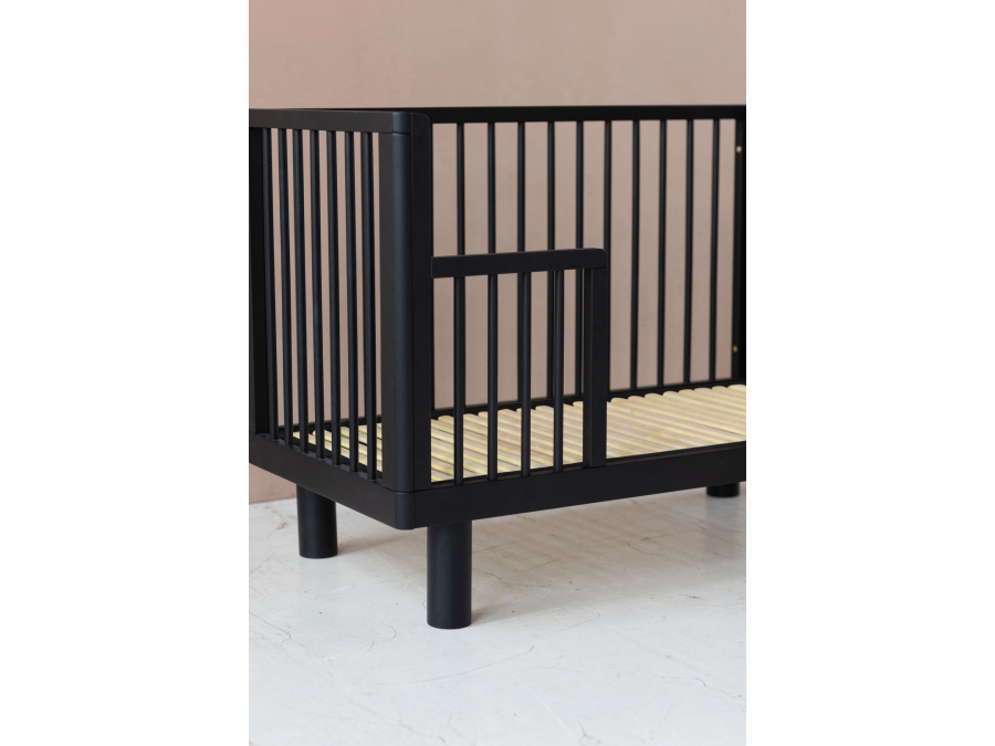 Karl & Fric Nox ledikant 60x120 - Black Satin - Afbeelding 9