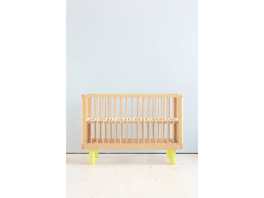Karl & Fric Nox ledikant 60x120 - Naturel  / Geel - Afbeelding 5