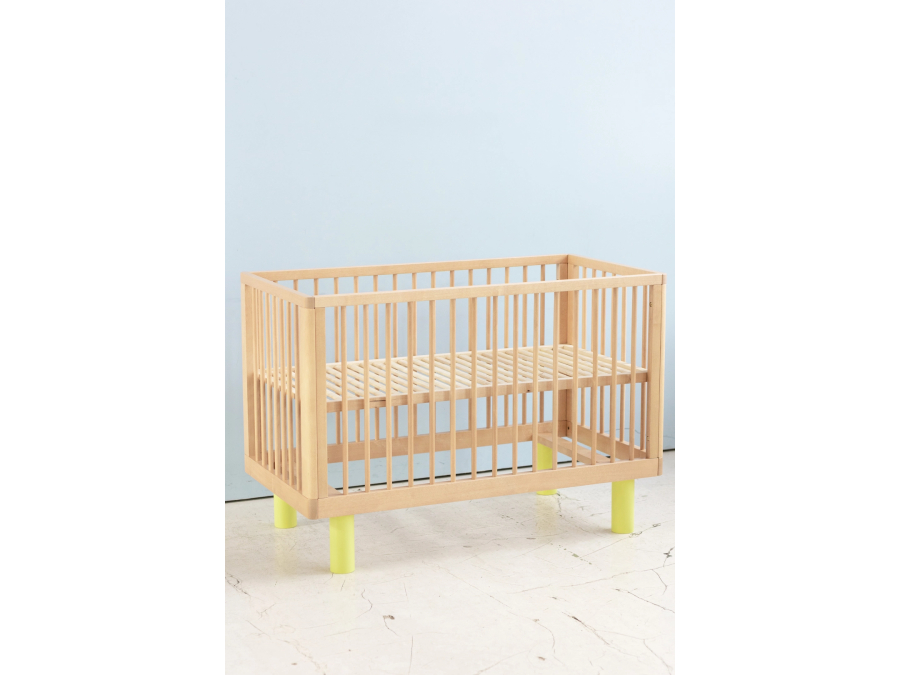 Karl & Fric Nox ledikant 60x120 - Naturel  / Geel - Afbeelding 6