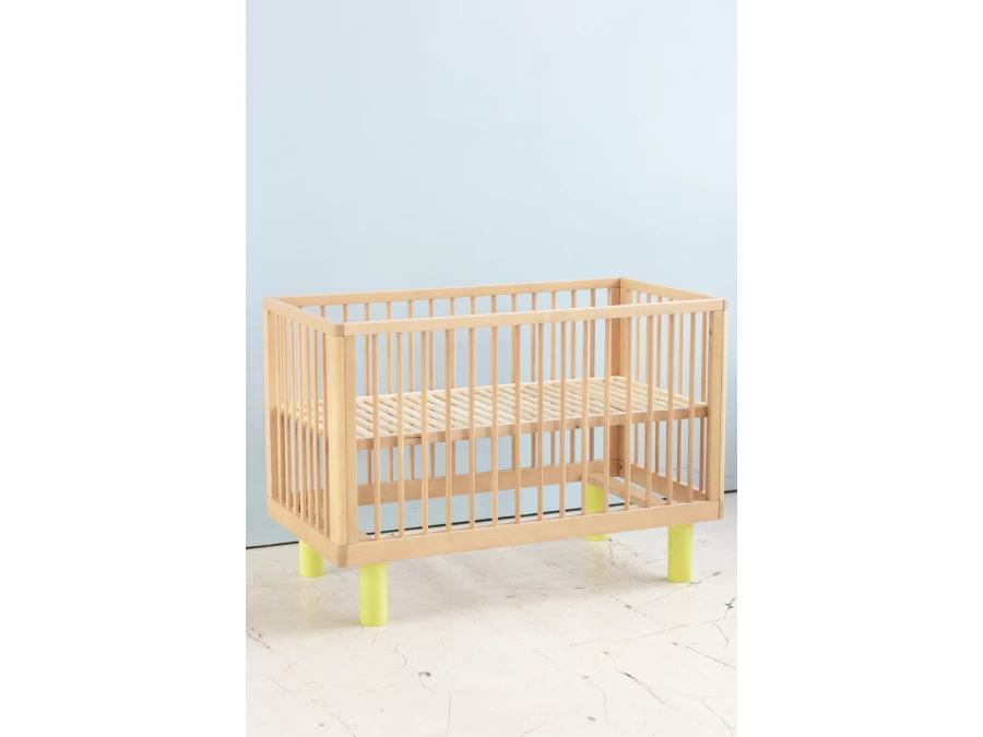 Karl & Fric Nox ledikant 60x120 - Naturel  / Geel - Afbeelding 6