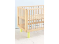 Karl & Fric Nox ledikant 60x120 - Naturel  / Geel - Afbeelding 7