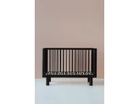 Karl & Fric Nox ledikant 60x120 - Black Satin - Afbeelding 2