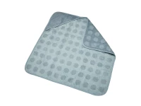 Leander hoodie badcape blueberry - Afbeelding 2