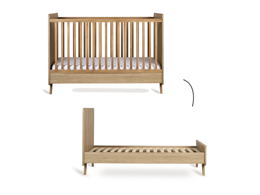 Quax Loft ombouwbed 70x140 Honey Ash