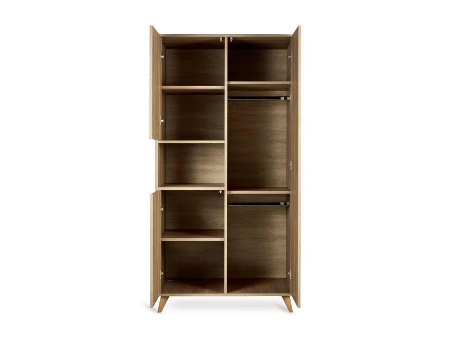 Quax Loft kledingkast Honey Ash - Afbeelding 2