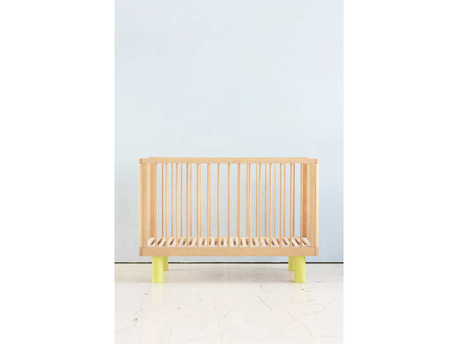 Karl & Fric Nox ledikant 60x120 - Naturel  / Geel - Afbeelding 4