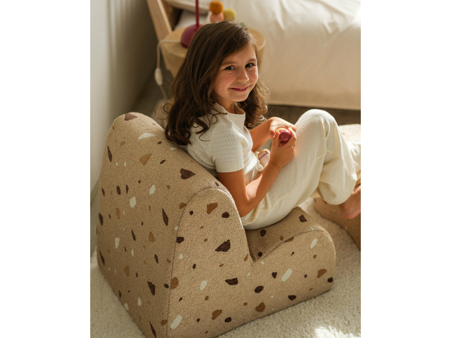 WigiWama Terrazzo cloud chair - Sand - Afbeelding 5