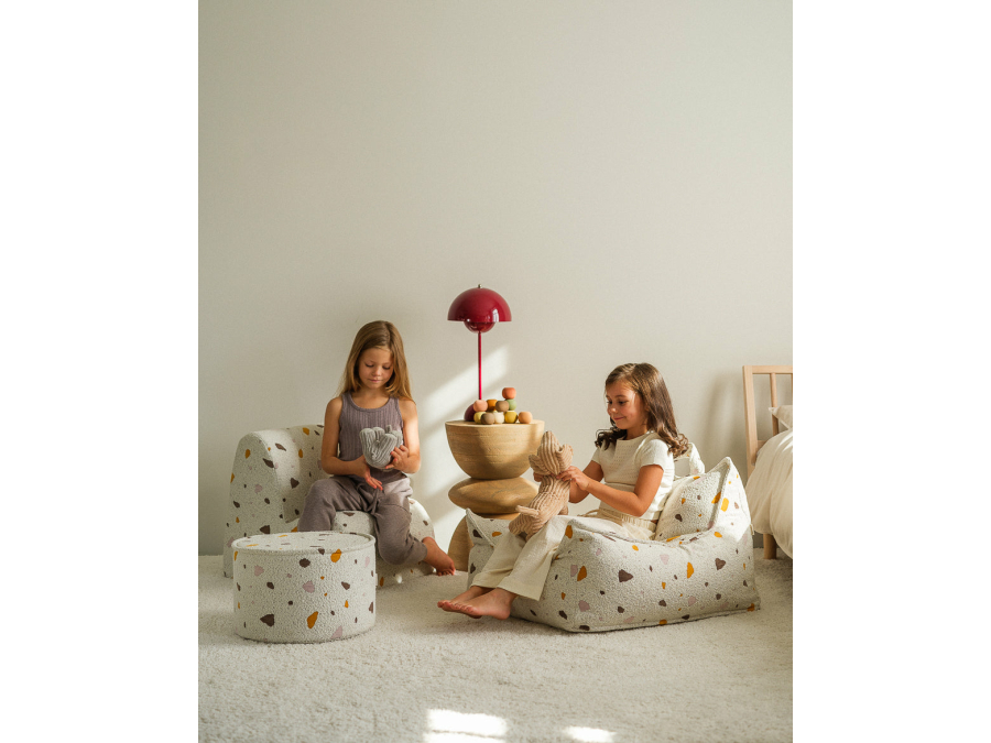WigiWama Terrazzo cloud chair - Marble - Afbeelding 9