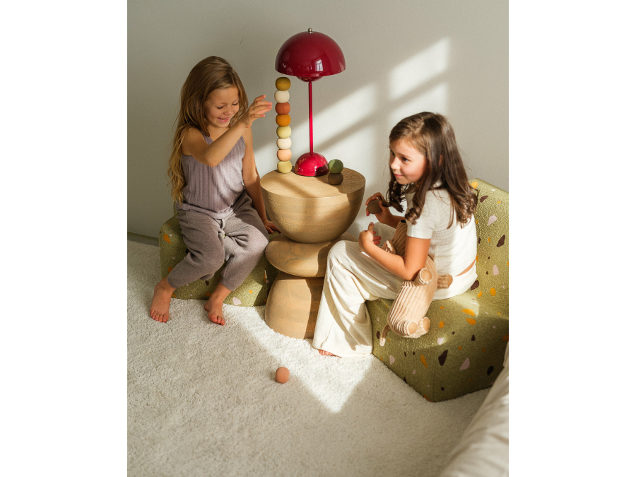 WigiWama Terrazzo cloud chair - Moss - Afbeelding 7