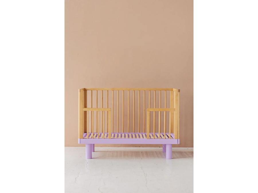 Karl & Fric Nox ledikant 60x120 - Naturel / Lavendel - Afbeelding 6