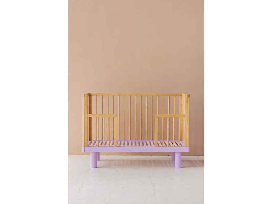 Karl & Fric Nox ledikant 60x120 - Naturel / Lavendel - Afbeelding 6