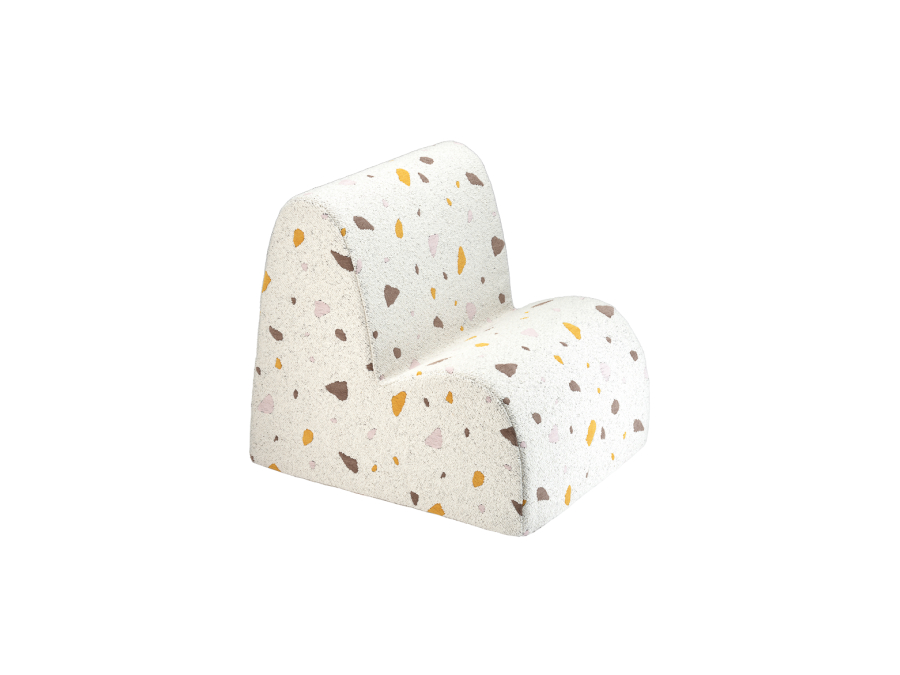 WigiWama Terrazzo cloud chair - Marble