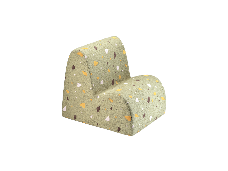 WigiWama Terrazzo cloud chair - Moss