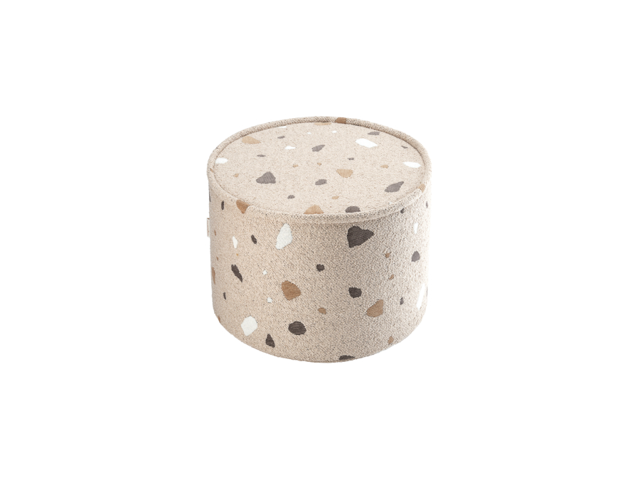WigiWama Terrazzo poef - Sand