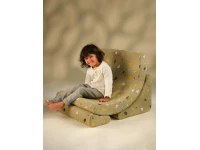 WigiWama Terrazzo moon chair - Moss - Afbeelding 8
