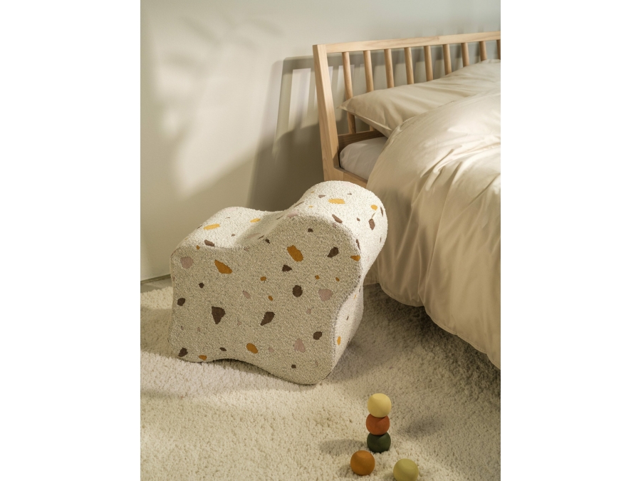 WigiWama Terrazzo cloud poef - Marble - Afbeelding 4