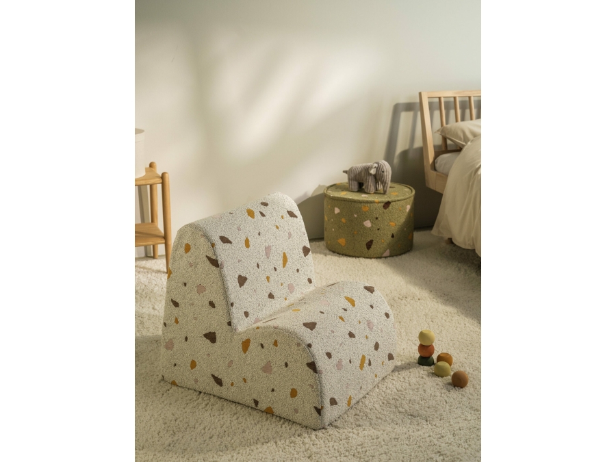 WigiWama Terrazzo cloud chair - Marble - Afbeelding 3