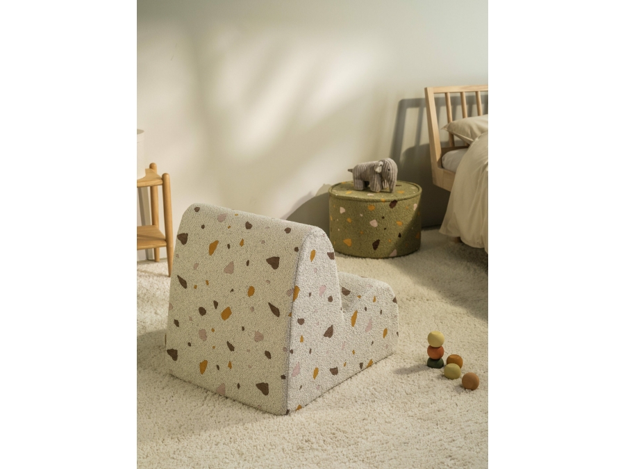 WigiWama Terrazzo cloud chair - Marble - Afbeelding 4